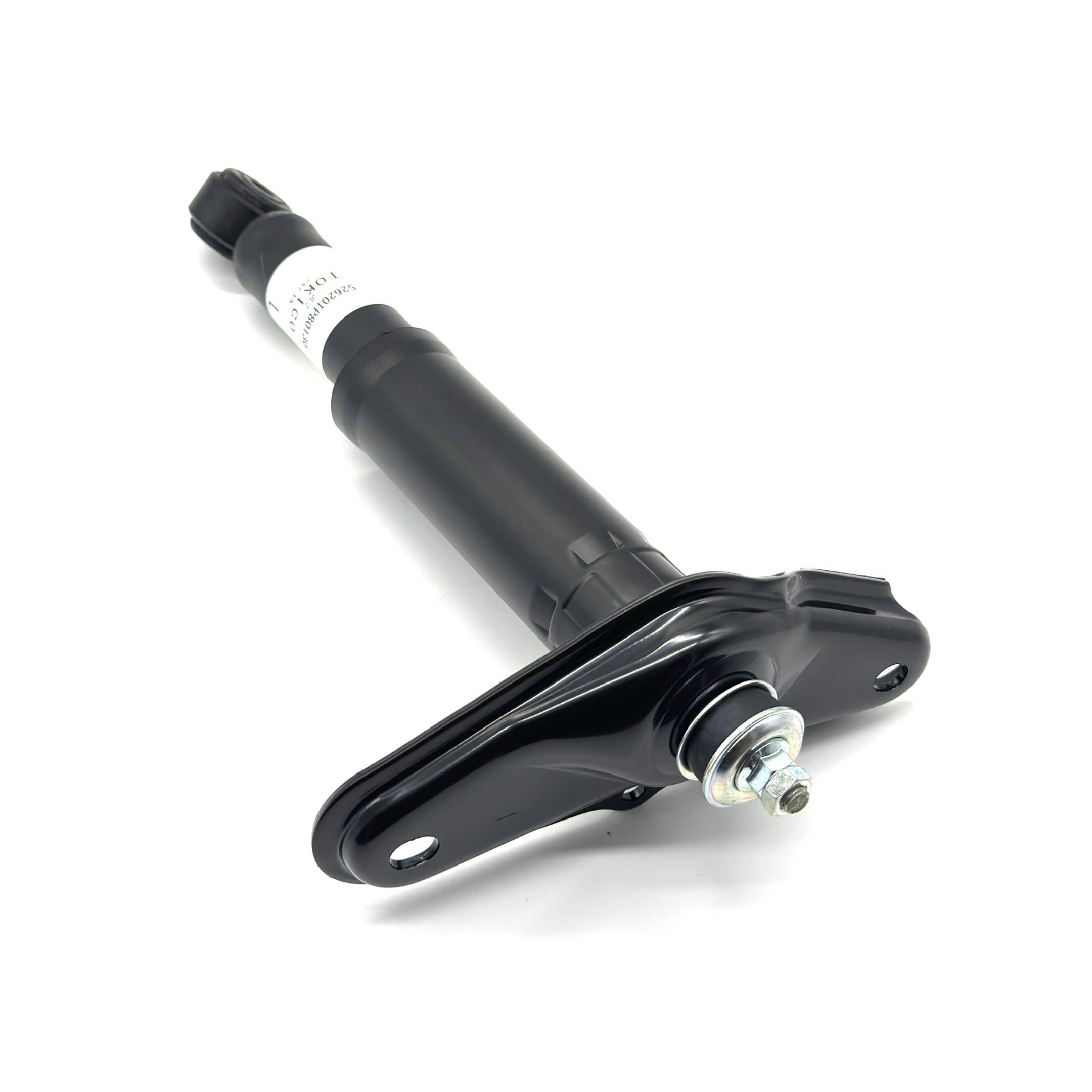 Black rear left shock absorber for Honda Acty Truck HA8, HA9 models, 2009-2022.