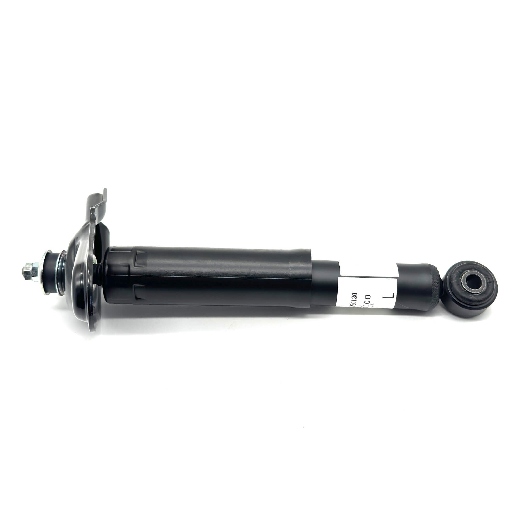 Black rear left shock absorber for Honda Acty Truck HA8, HA9 models, 2009-2022.