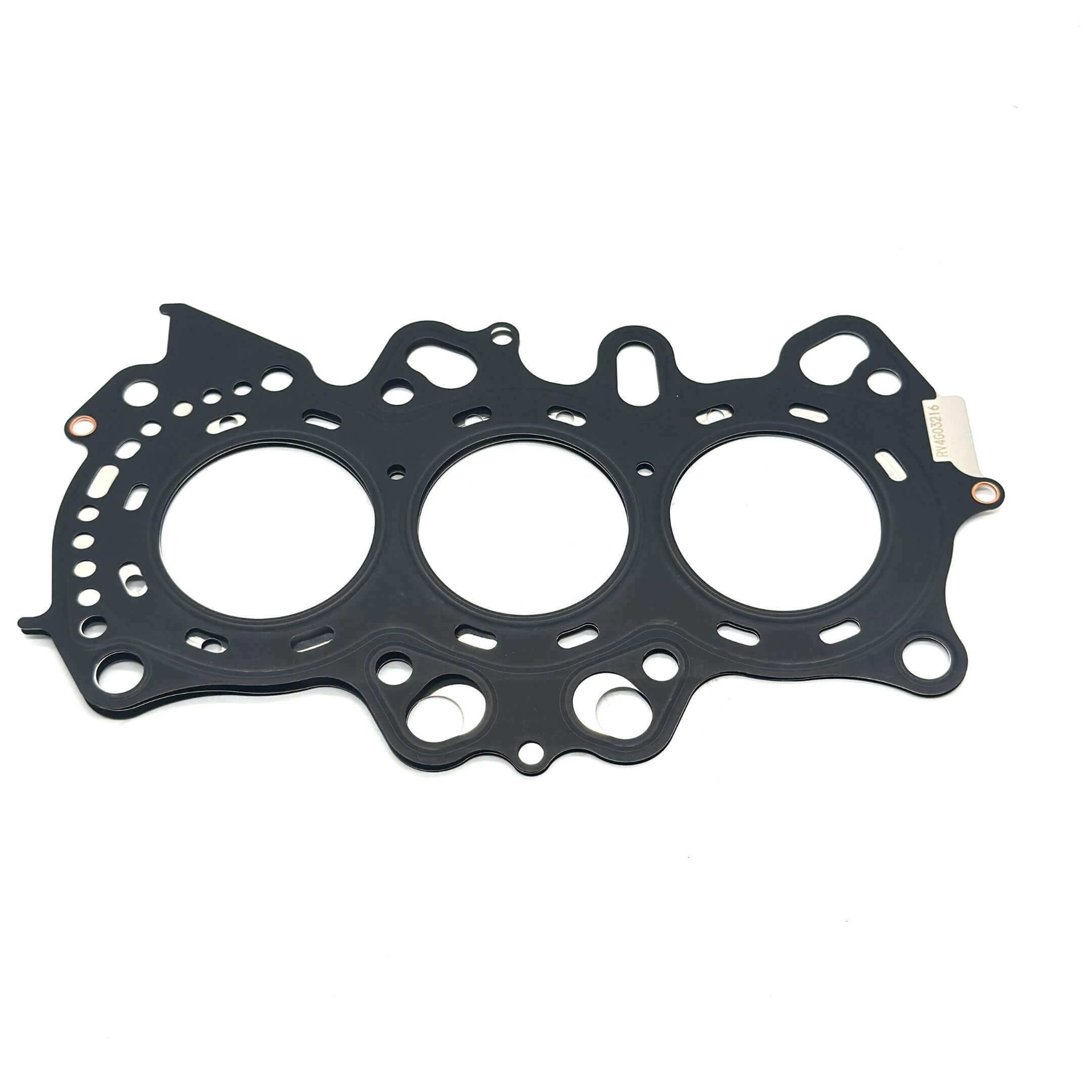 Black head gasket for Honda Acty Truck HA8, HA9 models (2009-2022), featuring multiple circular openings and durable construction.