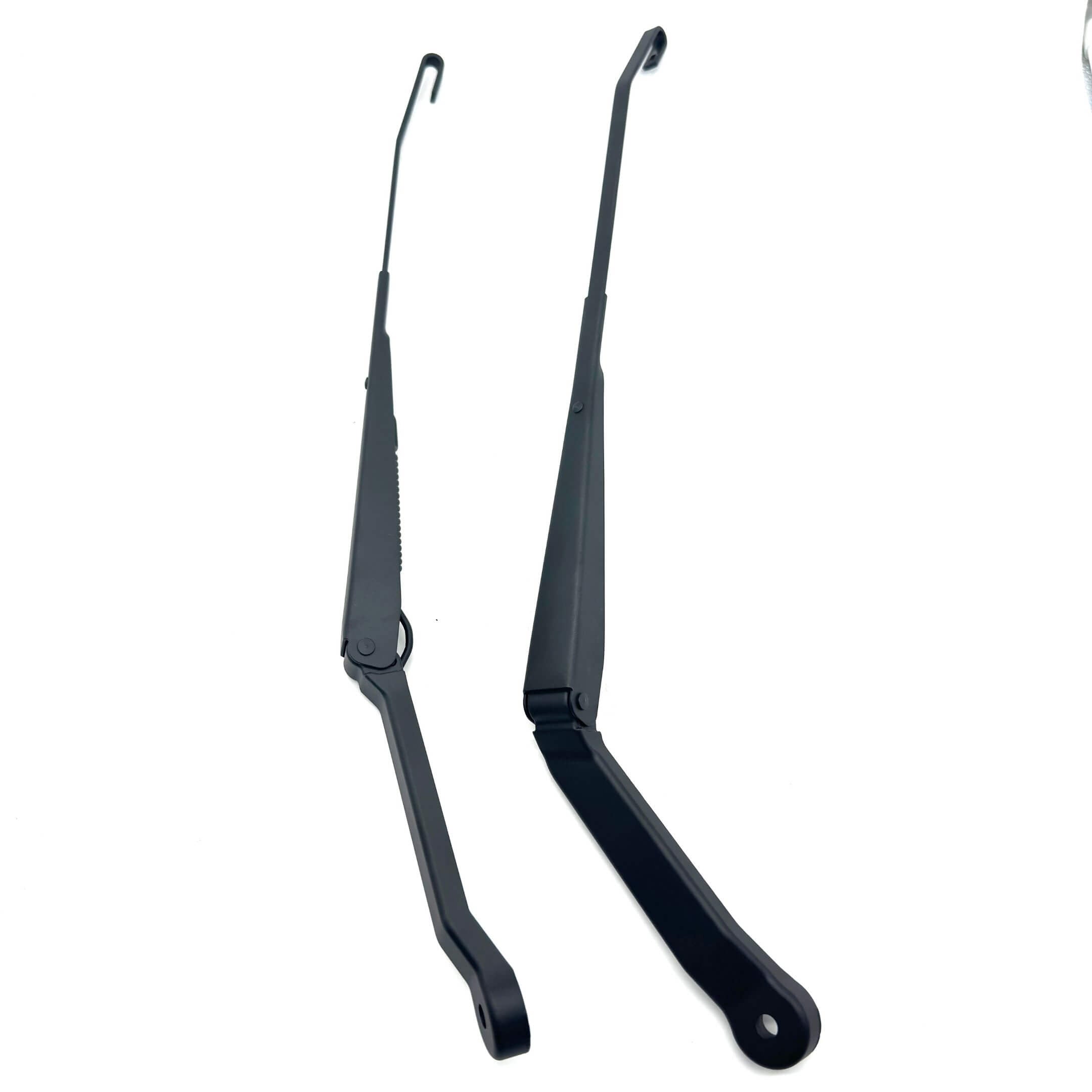 Black wiper arm set for Honda Acty Truck HA8, HA9 models (2009-2022), featuring durable construction and precise fit.
