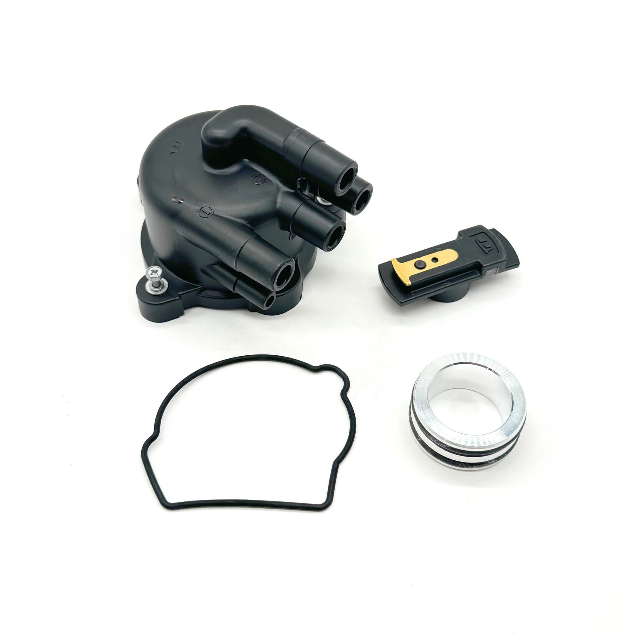 Complete Honda Acty distributor rebuild kit for HH3 and HH4 models from 1990 to 1999, including all essential parts for a comprehensive repair.