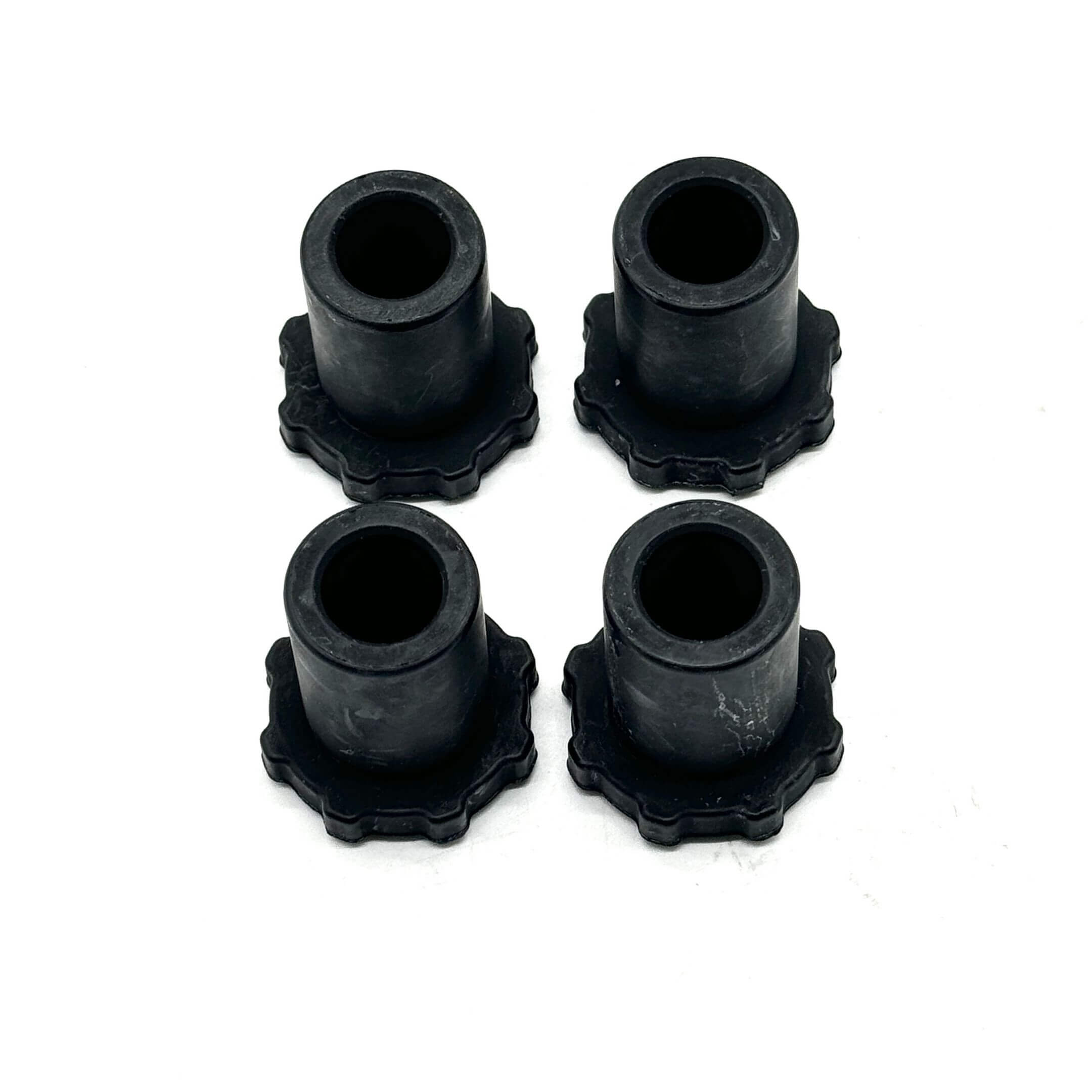 Black rear leaf spring top bushings set for Honda Acty Truck HA8, HA9 models, 2009-2022.