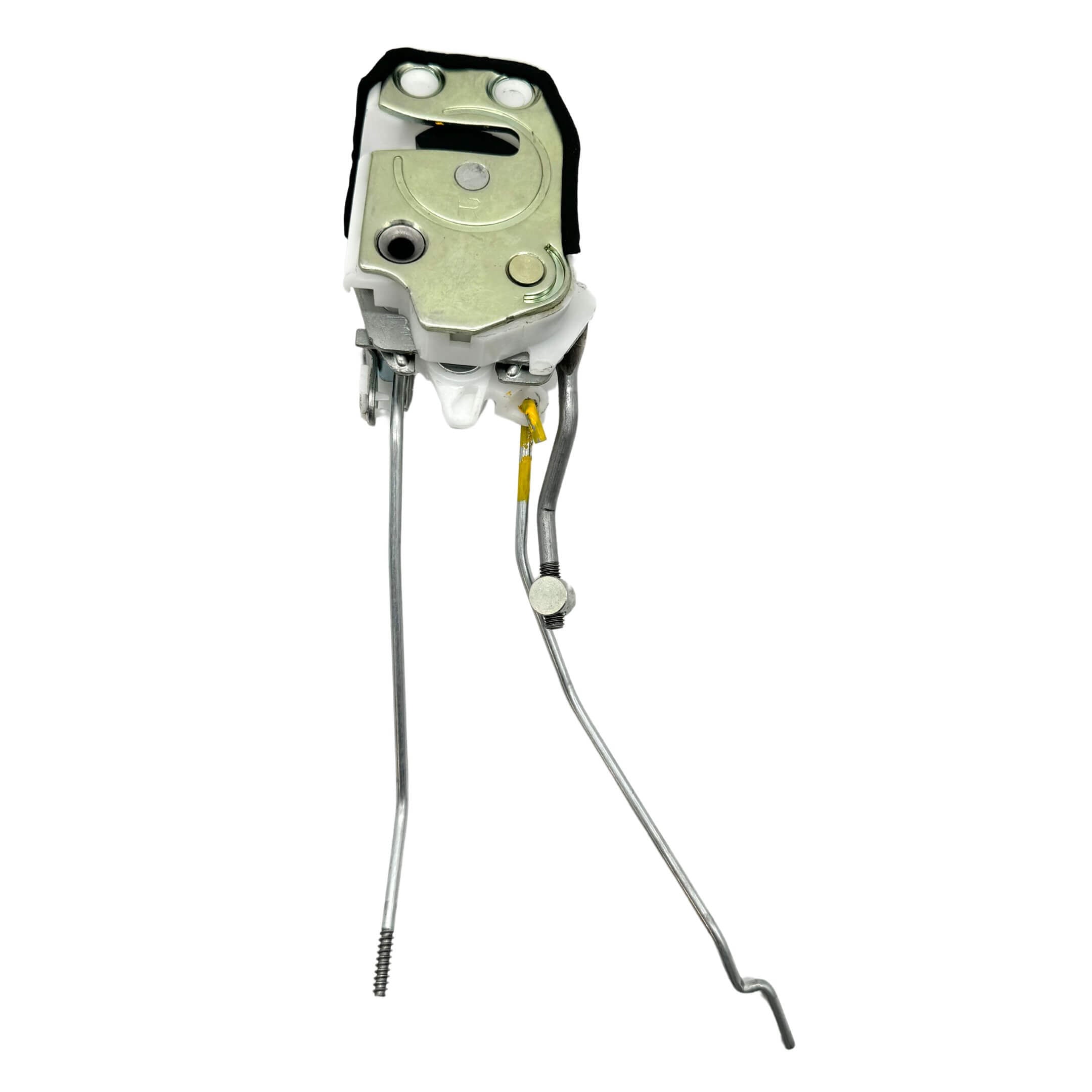 Driver side door lock assembly for Honda Acty Van HH3, HH4 (1990-1999), featuring durable metal construction and precise fitting rods.