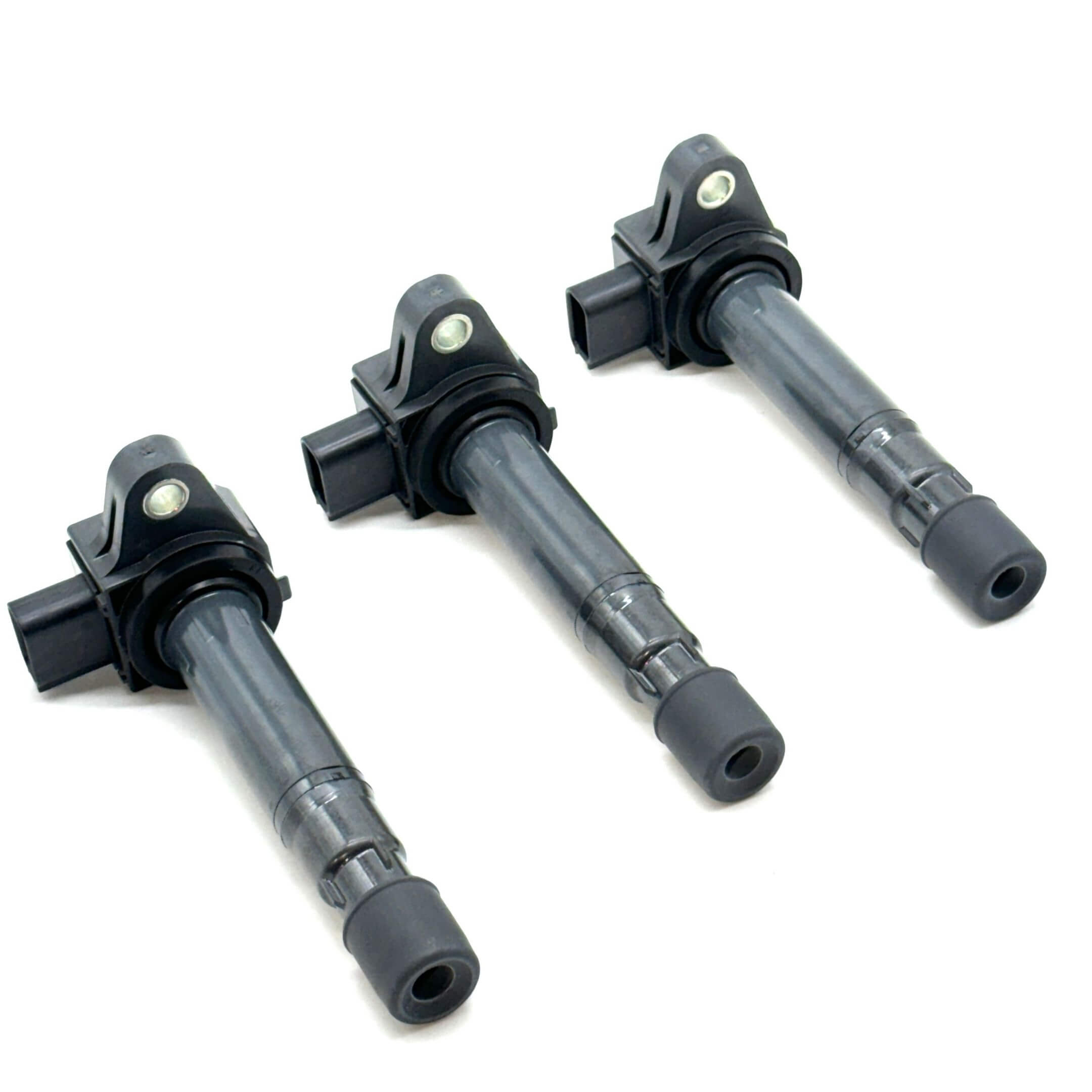 Ignition Coil Set for Honda Acty Truck HA8, HA9 Models 2009-2022, featuring genuine Honda parts in black.