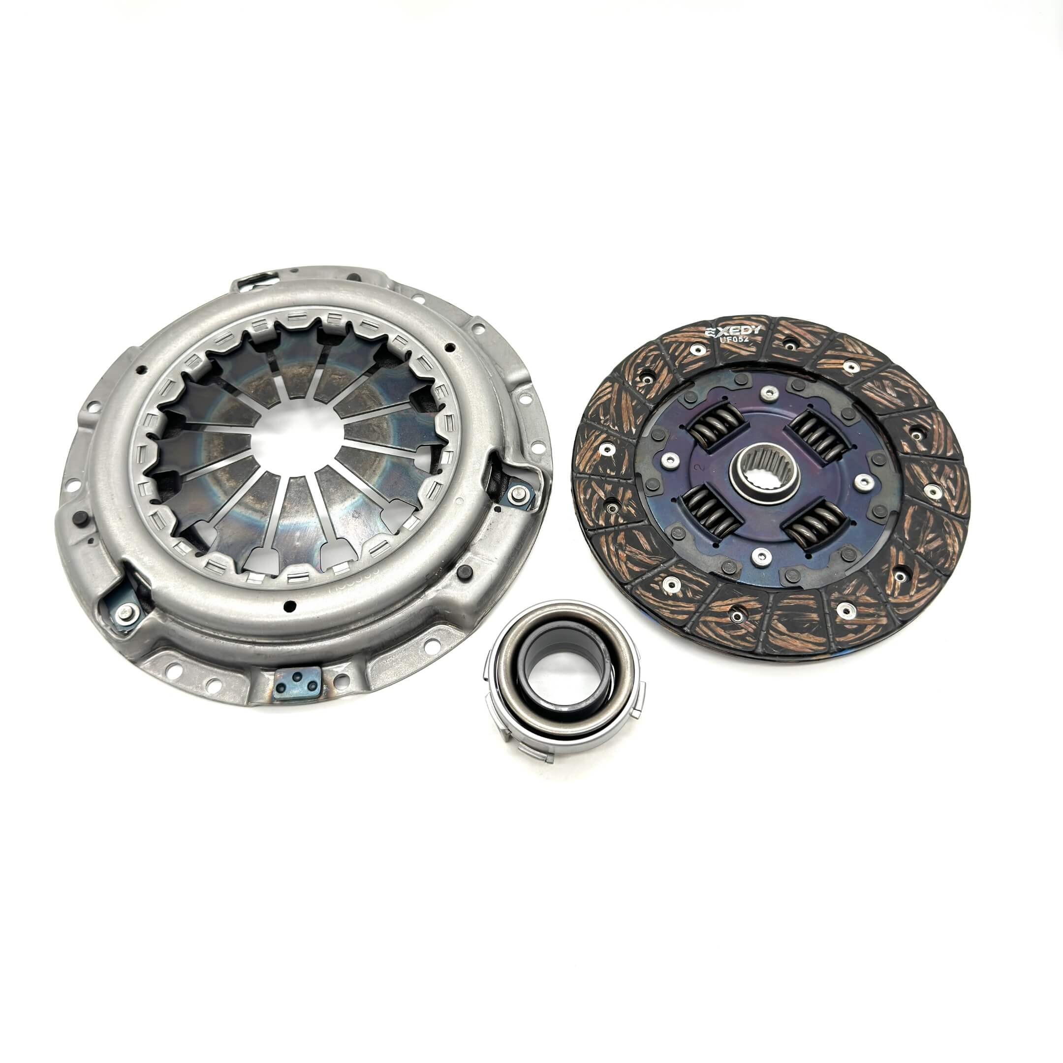 Exedy Clutch Kit for Honda Acty HH3, HH4 - Clutch Disc and Pressure Plate Close-Up - High Performance Upgrade for 1990-1999 Models.