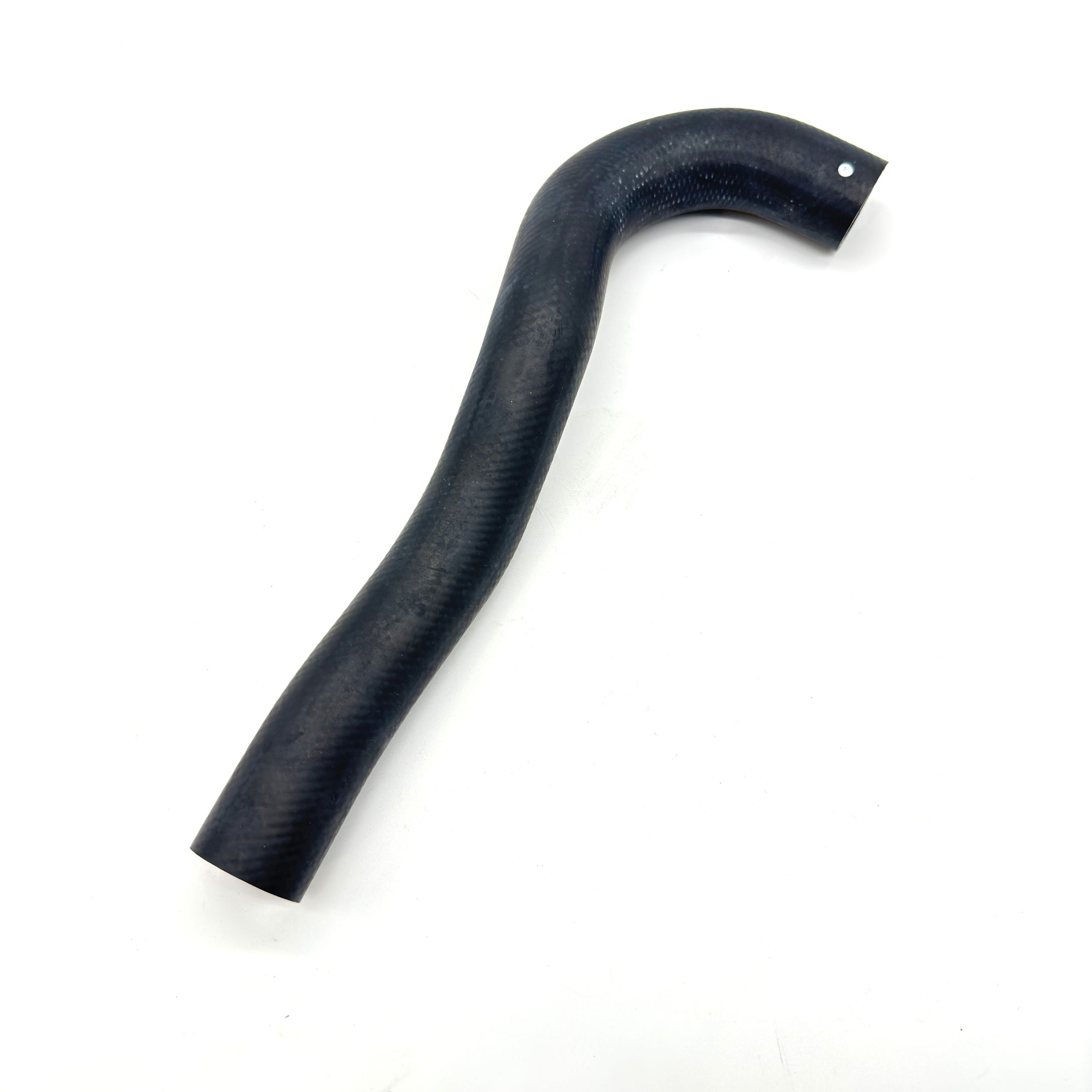 Side profile of the Radiator Cooling Hose D with durable rubber construction for high temperature and pressure resistance, perfect for Honda Acty Truck HA3, HA4.