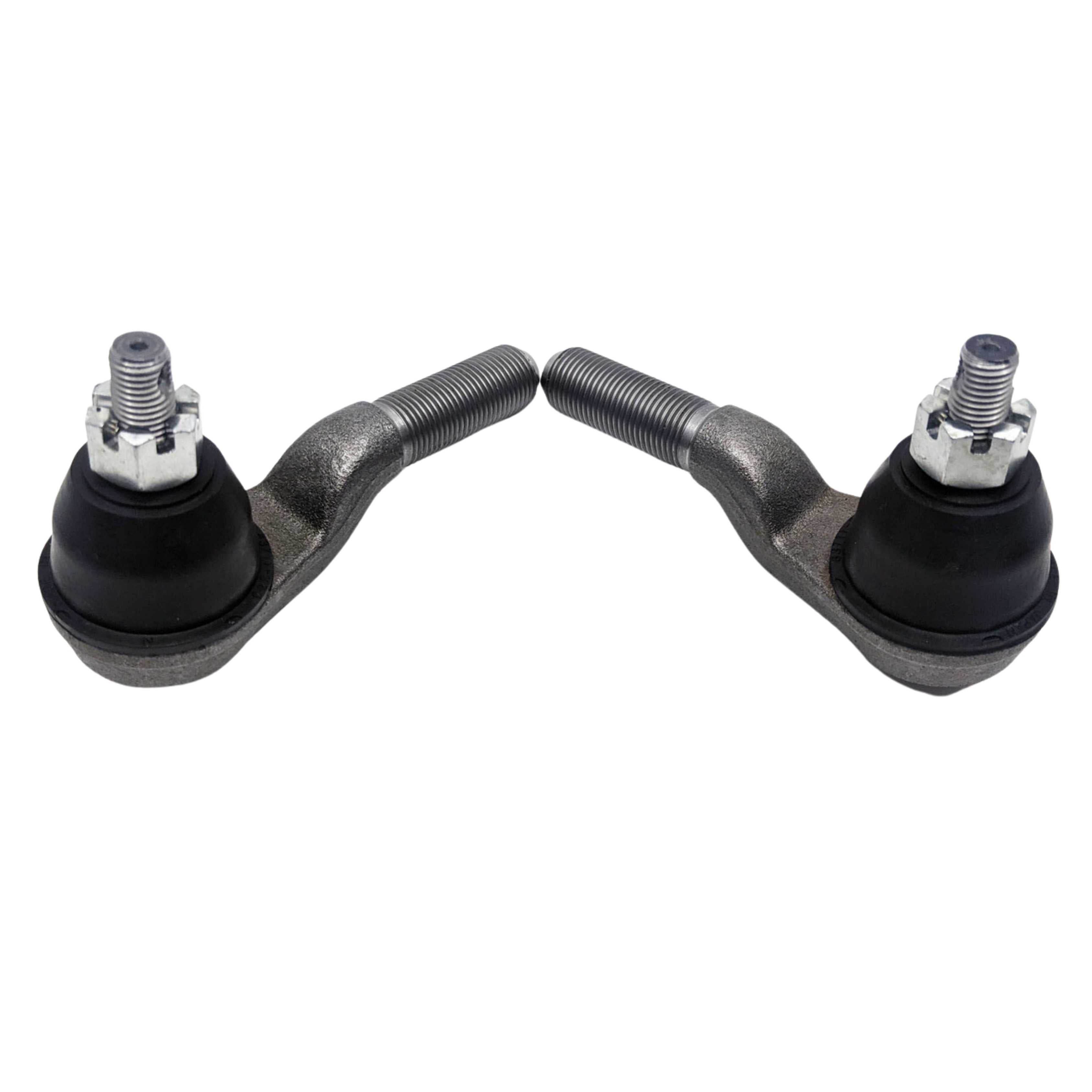 Outer tie rod set for Honda Acty Truck HA3, HA4 models (1990-1999) - durable metallic replacement parts with threaded ends and ball joints