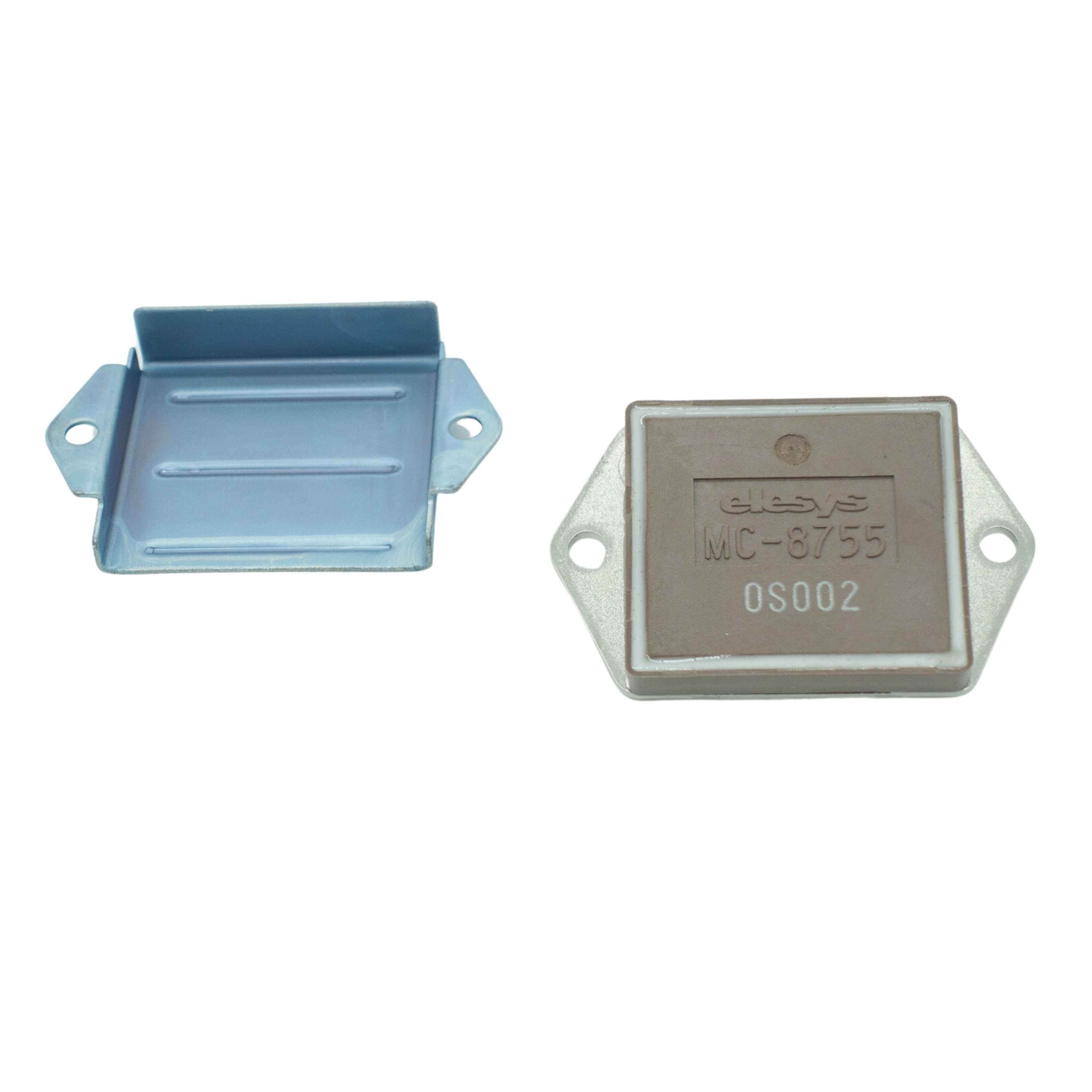 Honda Acty ignition module top view with part number MC-8755 for HA3, HA4, HH3, HH4 models 1990-1999