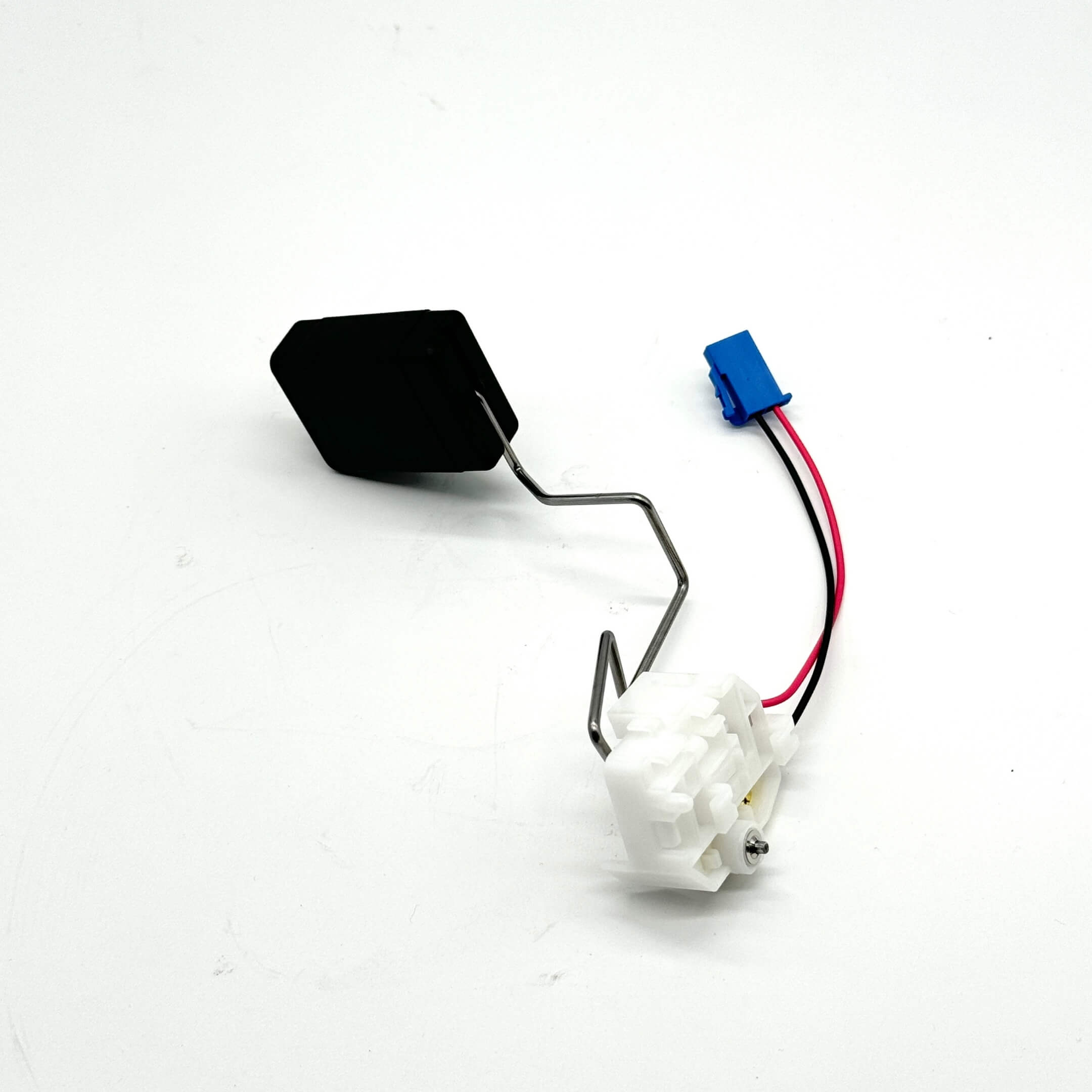 Fuel Sender Unit for Honda Acty Truck HA8, HA9 Models (2009-2022) featuring a black float, white connector, and blue wiring.