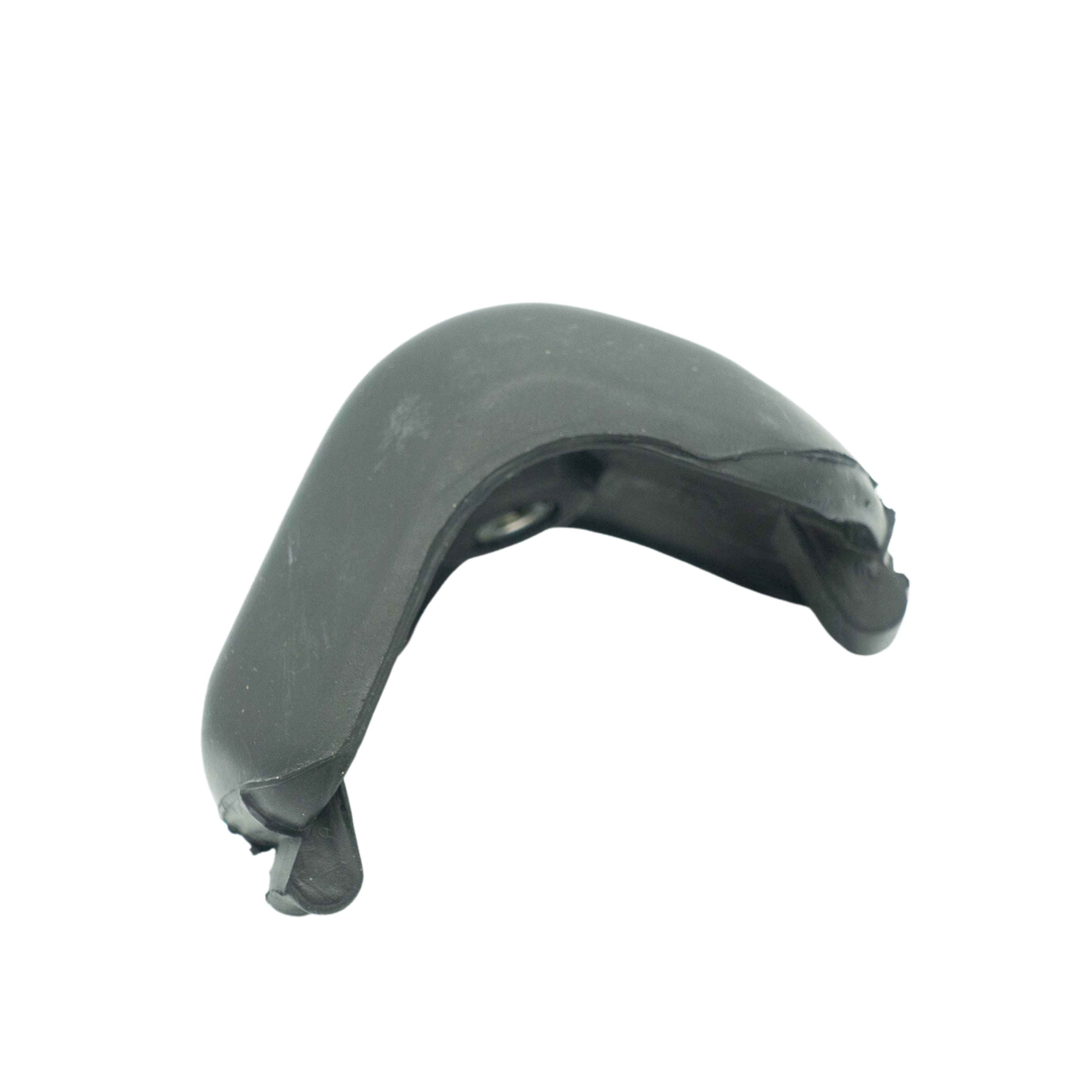 Curved rear tailgate bumper cover for the right side of a Honda Acty Truck suitable for HA1, HA2, HA3, HA4 models manufactured between 1990-1999, showcasing the contour and design specific to the vehicle's right side.