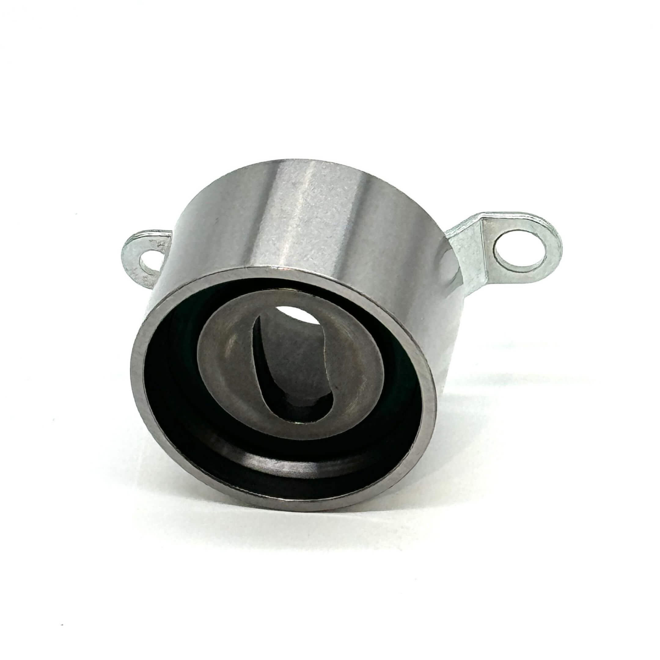 Timing Belt Tensioner Pulley for Honda Acty Truck HA8, HA9 models (2009-2022), featuring a durable silver metal construction.