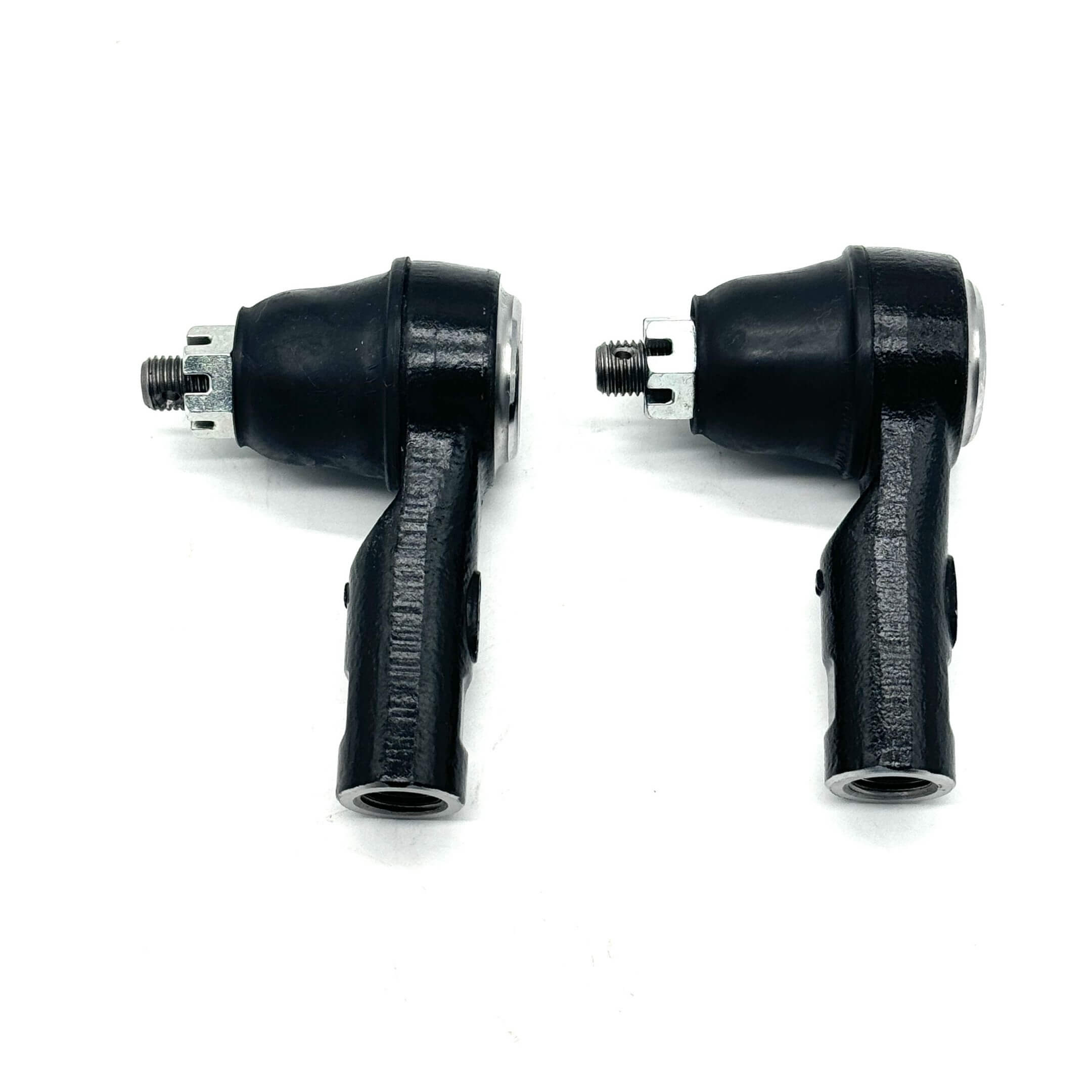 Outer Tie Rod End Set for Honda Acty Truck HA8, HA9 Models (2009-2022), featuring durable black metal construction.