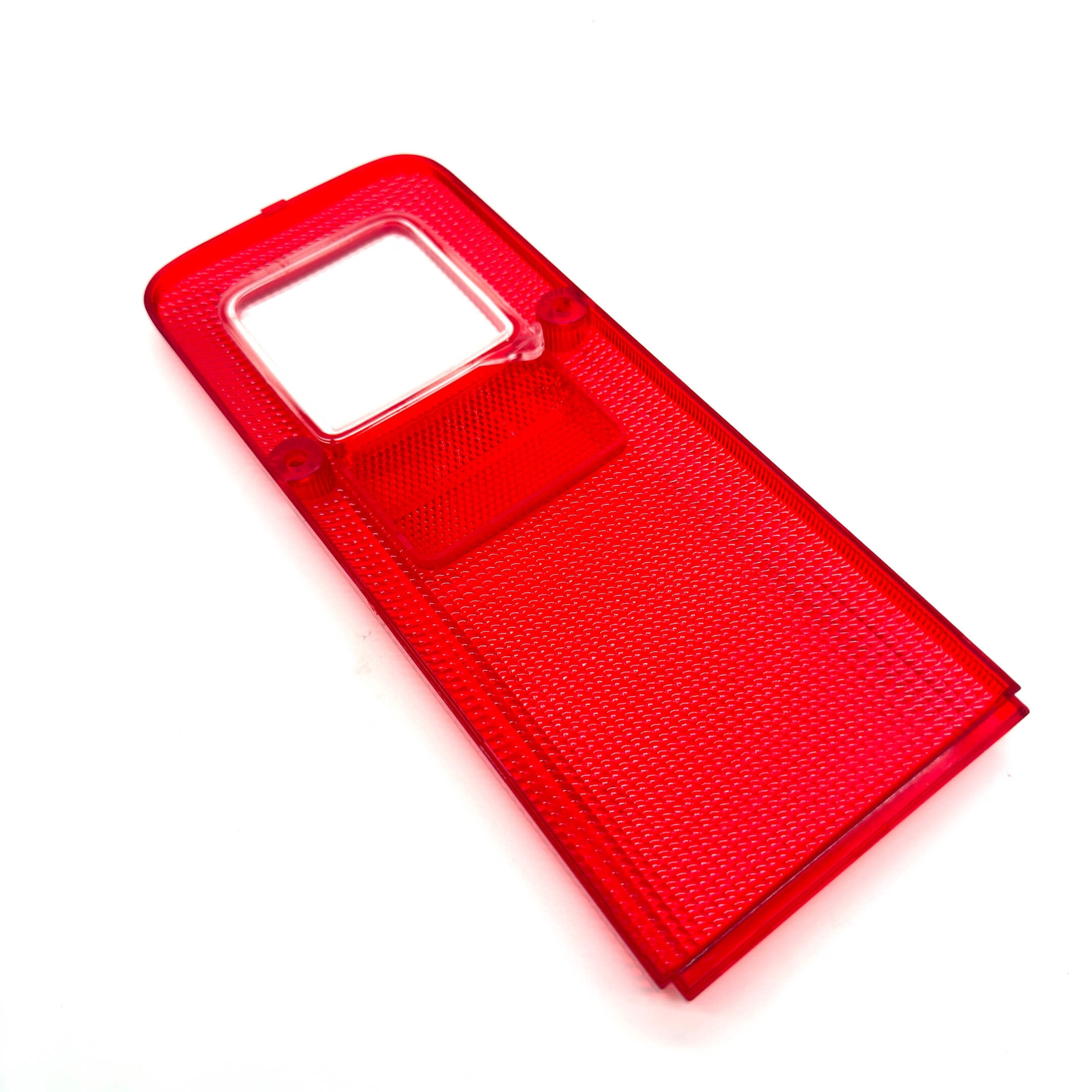 Red brake tail light lens for rear left Honda Acty Truck HA8, HA9 models, 2009-2022.