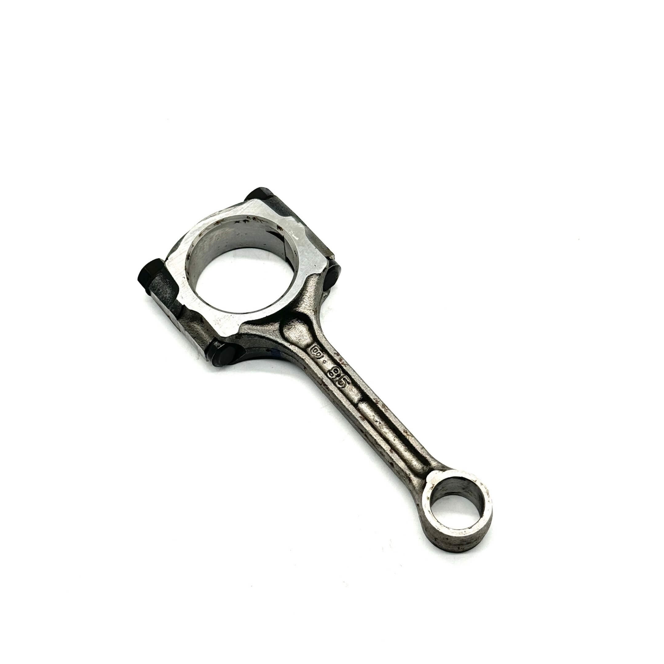 Connecting Rod for Honda Acty Truck HA8, HA9 Models (2009-2022), silver metallic finish, durable engine component.