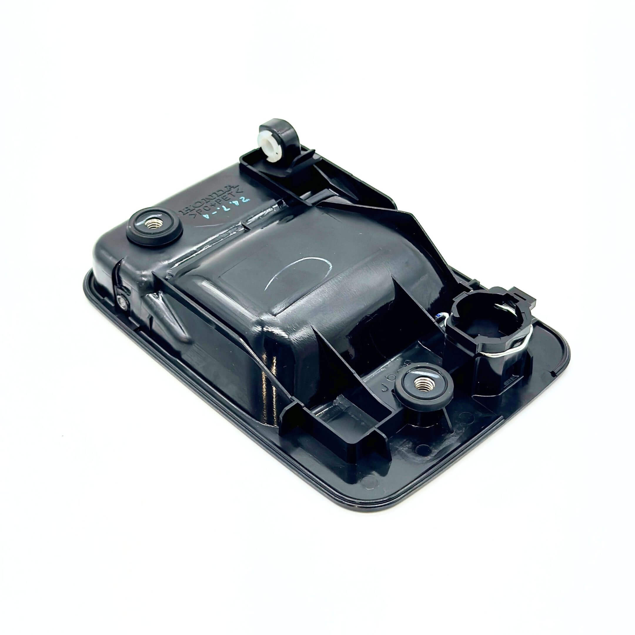 Detailed bottom view of the right exterior door handle - Honda Acty Van HH3, HH4 (1990-1999) - Ensuring a perfect fit for your vehicle.