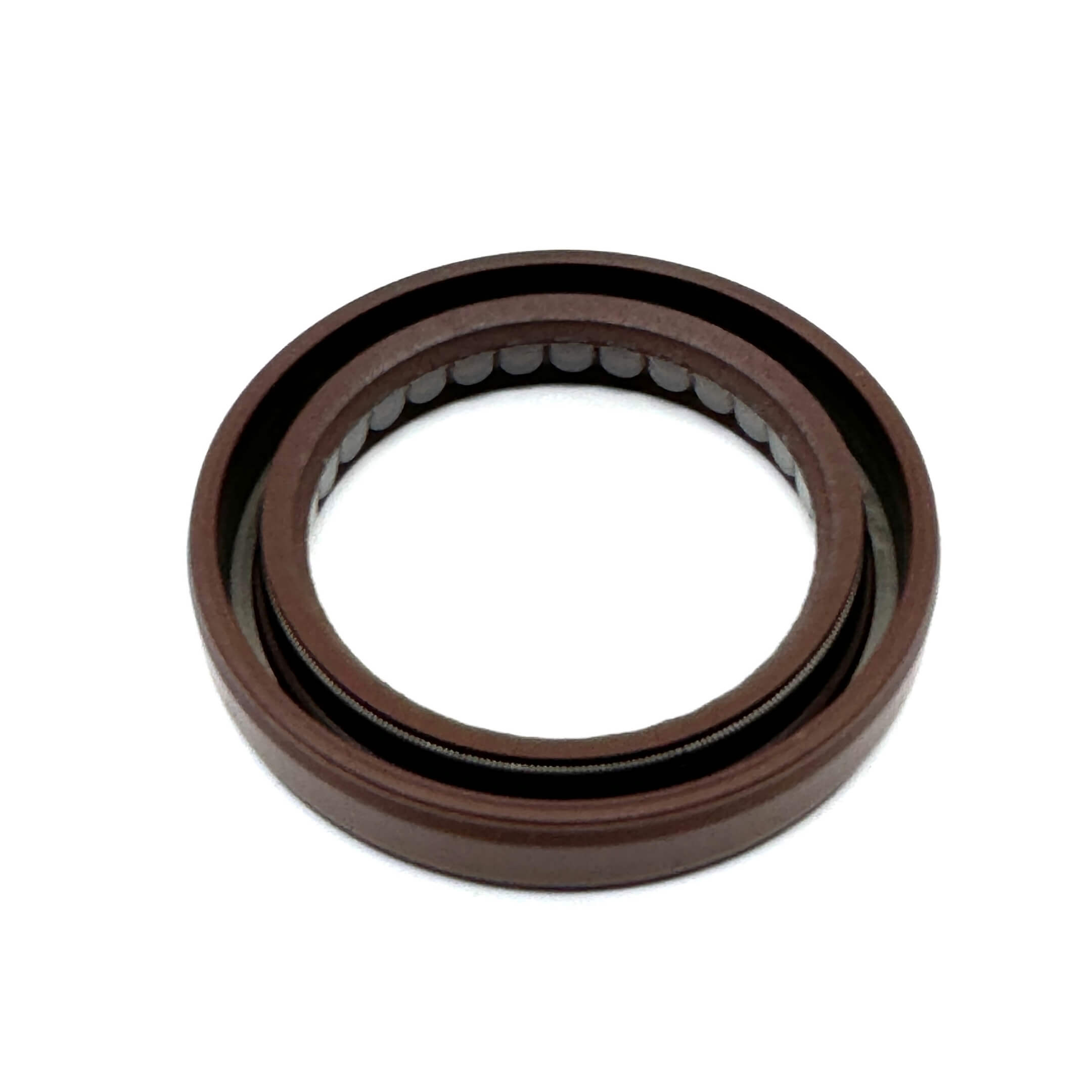 Brown oil seal for Honda Vamos Van HM1, HM2 models (1999-2018), featuring durable rubber construction.