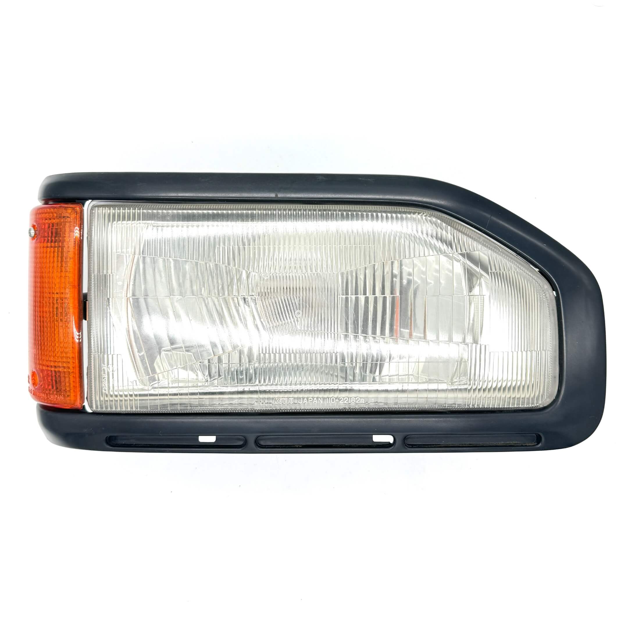 Front view of right headlight assembly for Honda Acty Van HH3, HH4 models 1990-1993.