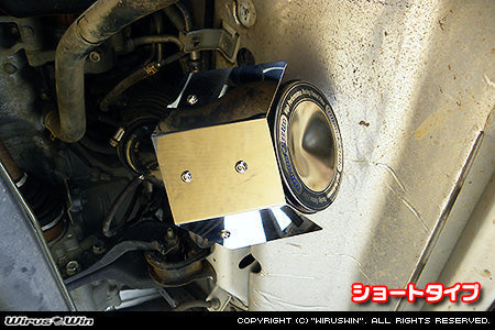 Wirus Win Power Air Filter Upgrade for Honda Acty HA6, HA7 Models (1999-2009), featuring a sleek chrome and black design.