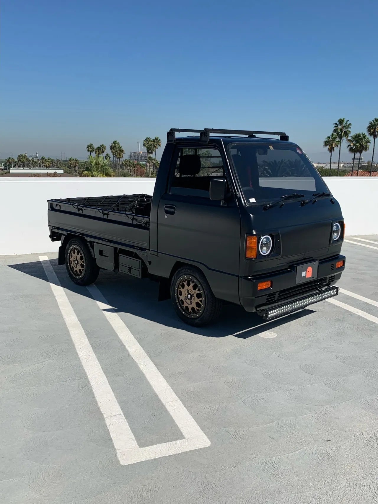 Honda Acty Kei Truck : AC Compressor Belt Replacement