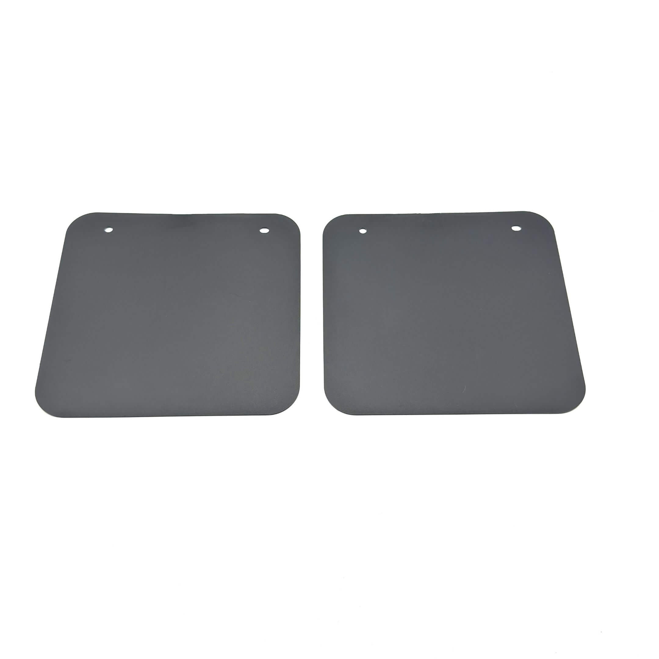 Black rear mud guard set for Honda Acty Truck HA8, HA9 models, 2009-2022.