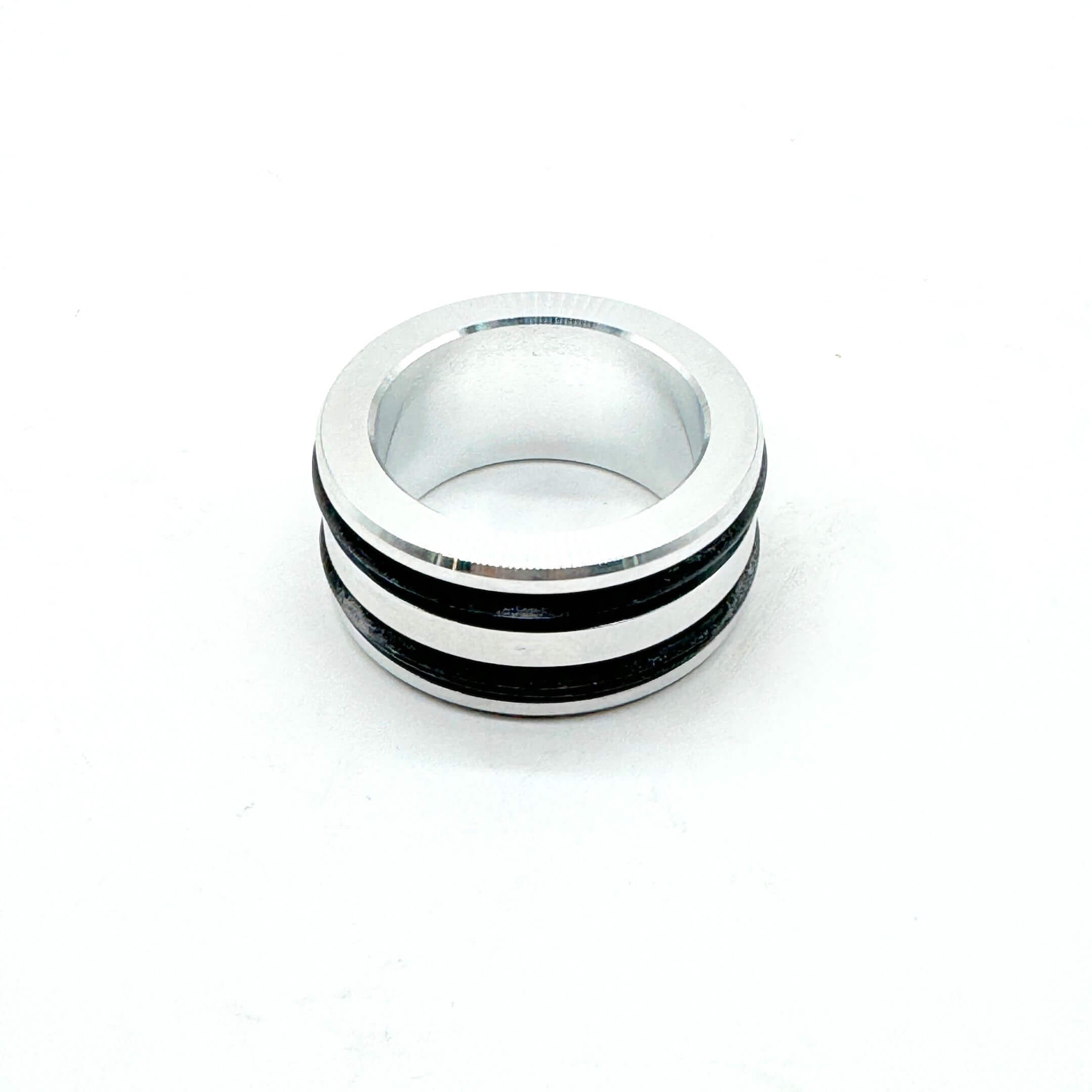 Angled view of the Distributor Collar featuring durable O-Rings, ensuring a secure seal for Honda Acty Truck (HA3, HA4) from 1990 to 1999.