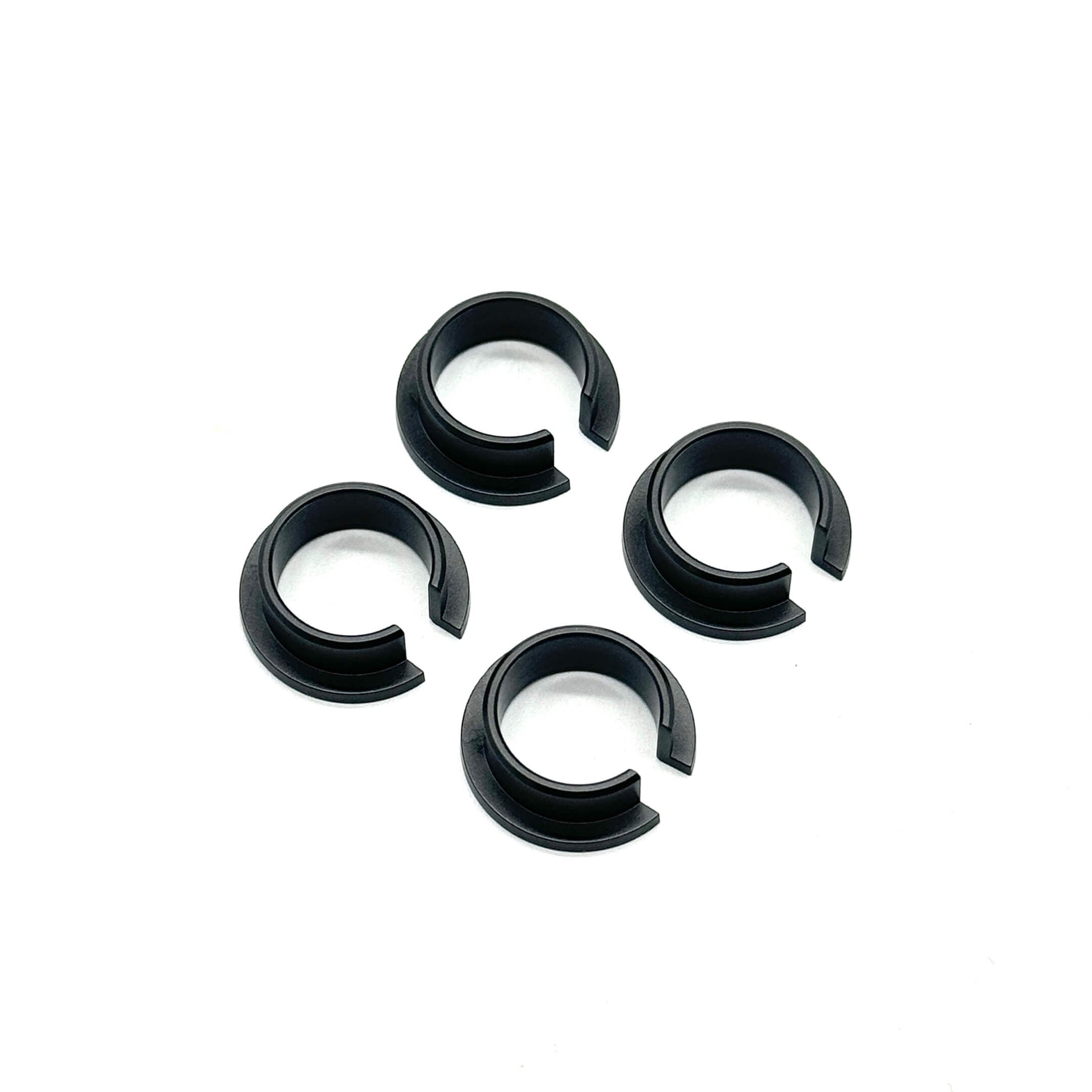 High-angle view showing a complete bush set for Honda Acty HH3, HH4, essential for repairing worn-out brake and clutch pedal mechanisms.