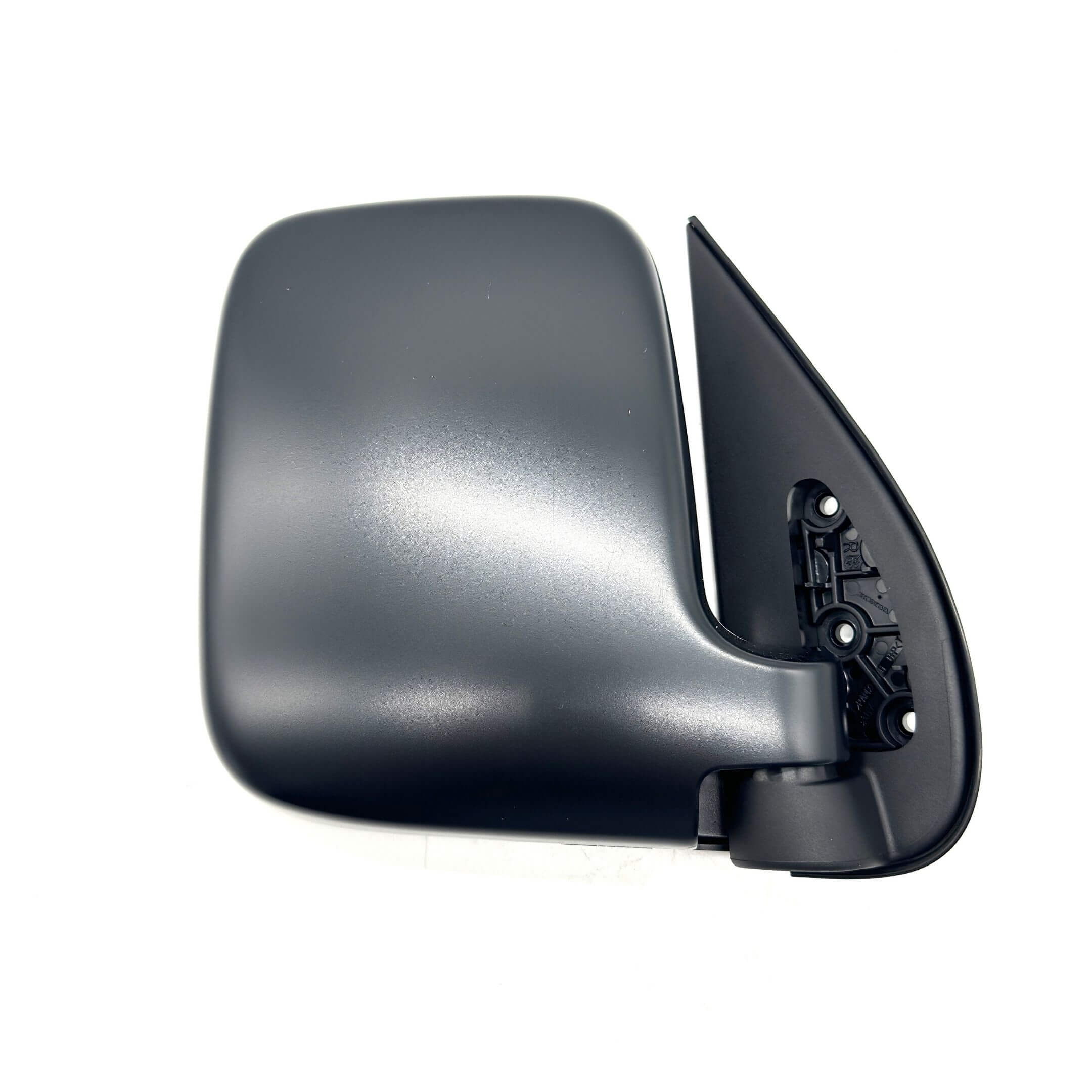 Driver side door mirror for Honda Acty Truck HA8, HA9 models (2009-2022), sleek black finish.