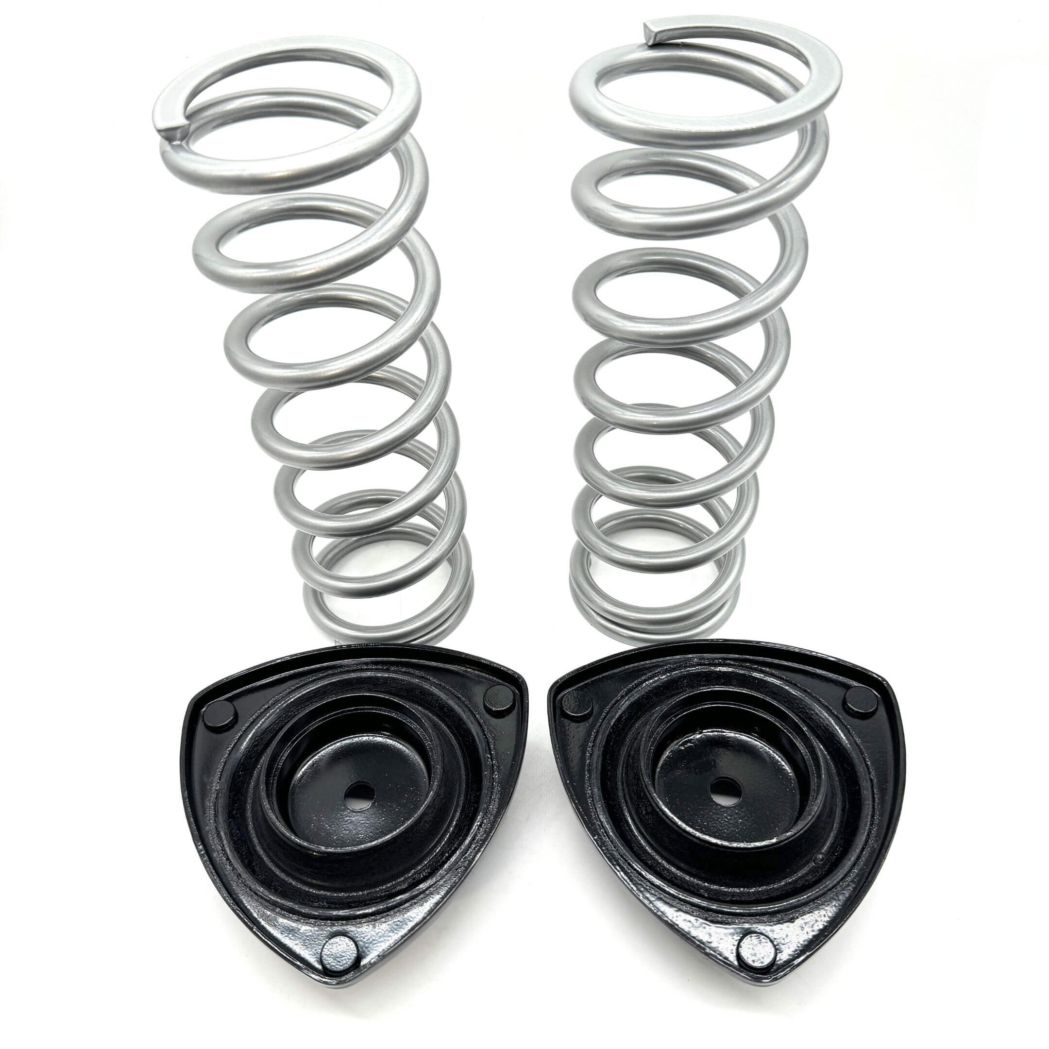 Complete front suspension upgrade kit with coils and strut mounts, specifically designed for Honda Acty Van HH3, HH4."