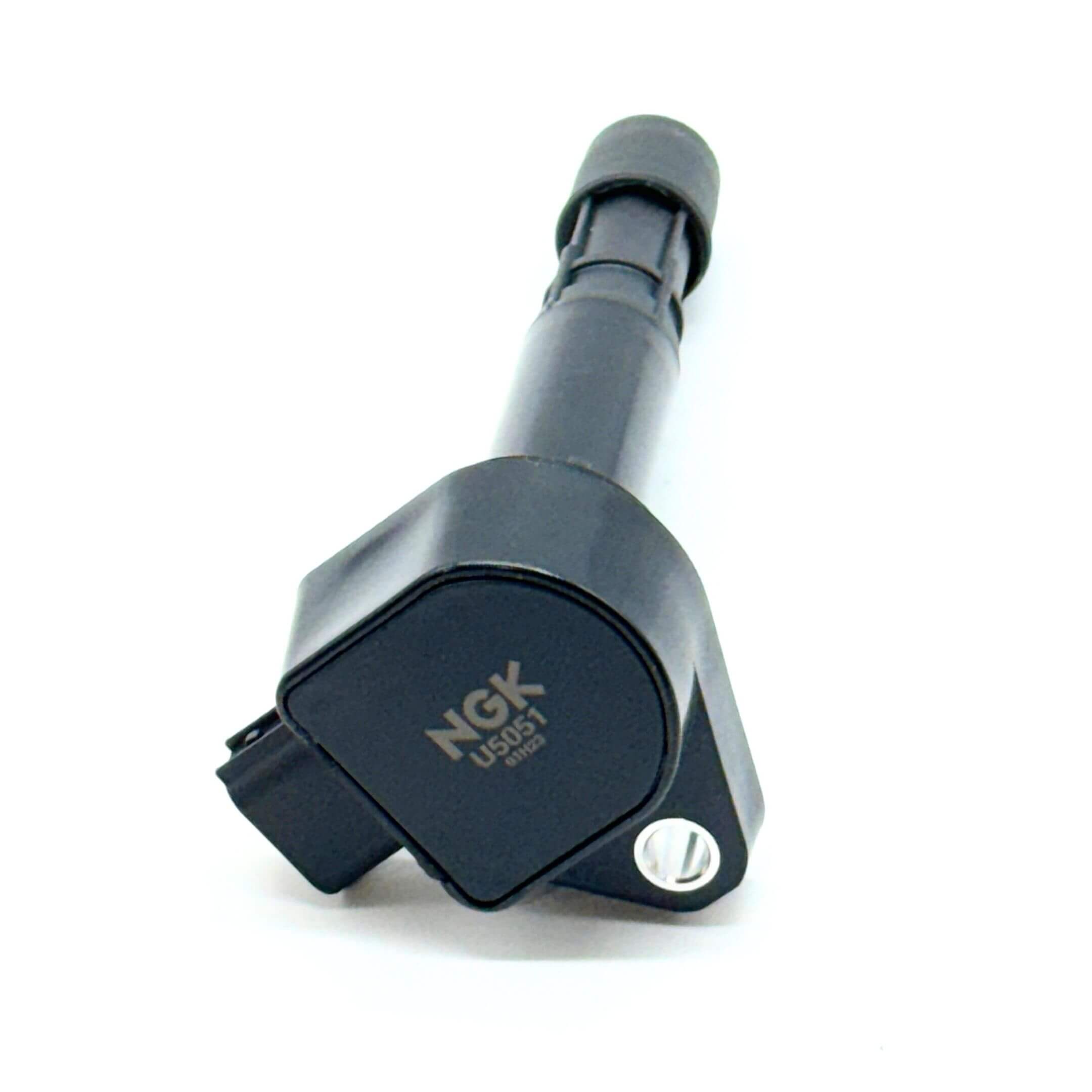 NGK Ignition Coil Set for Honda Acty Truck HA8, HA9 Models 2009-2022, featuring a sleek black design.