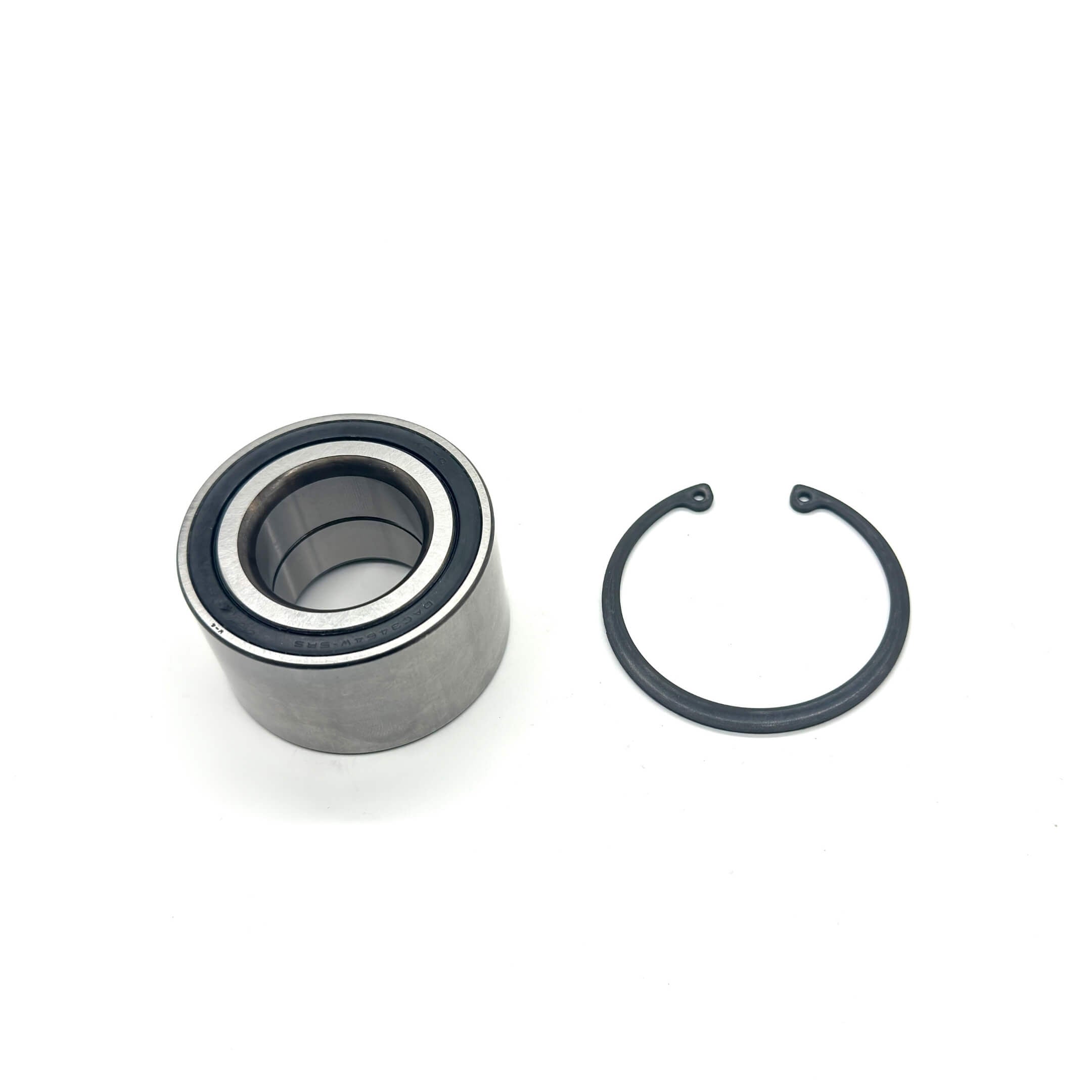 Silver rear wheel bearing with black accents for Honda Acty Truck HA8, HA9 models, 2009-2022, featuring a durable metal construction.