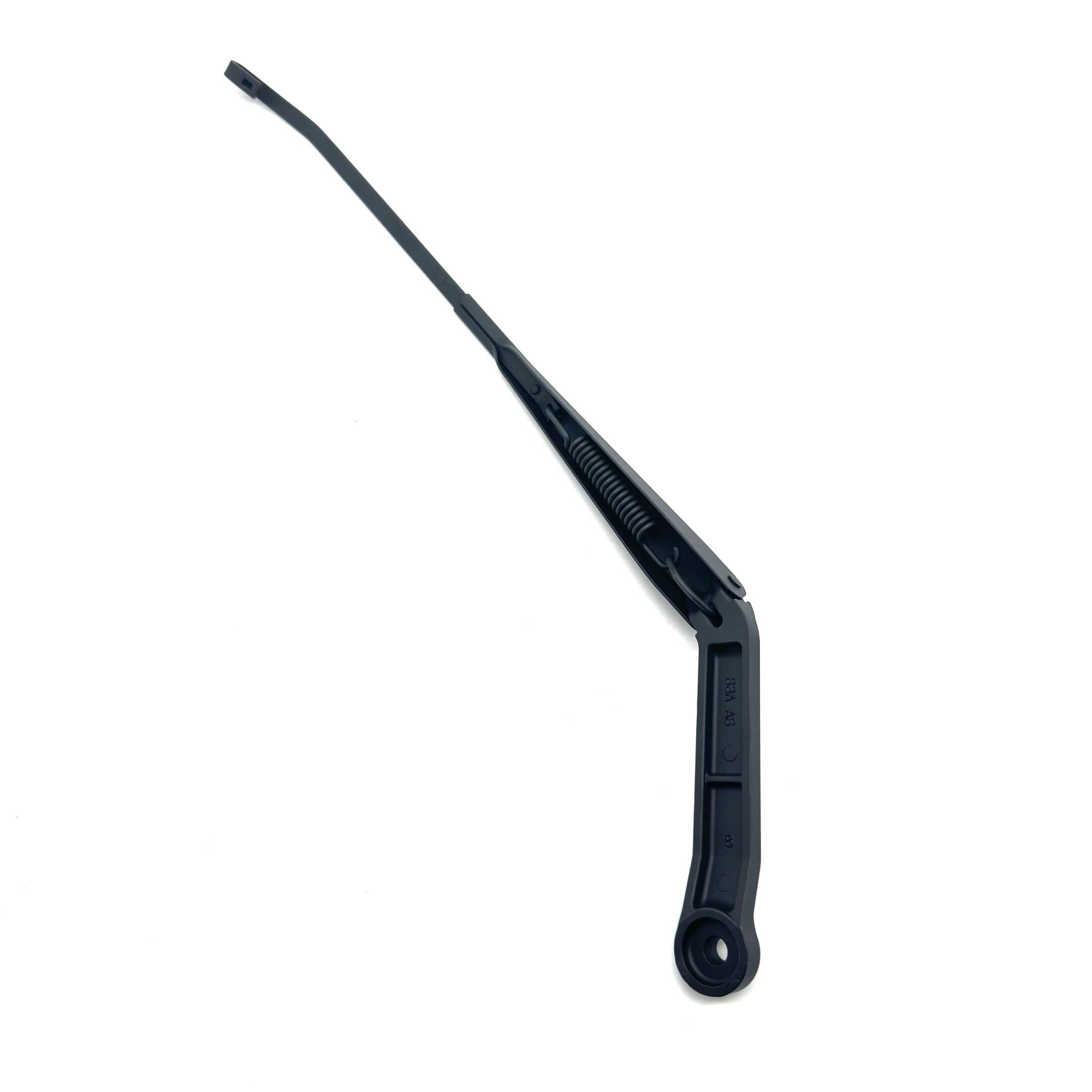 Black passenger side wiper arm for Honda Acty Truck HA8, HA9 models (2009-2022) featuring durable construction.