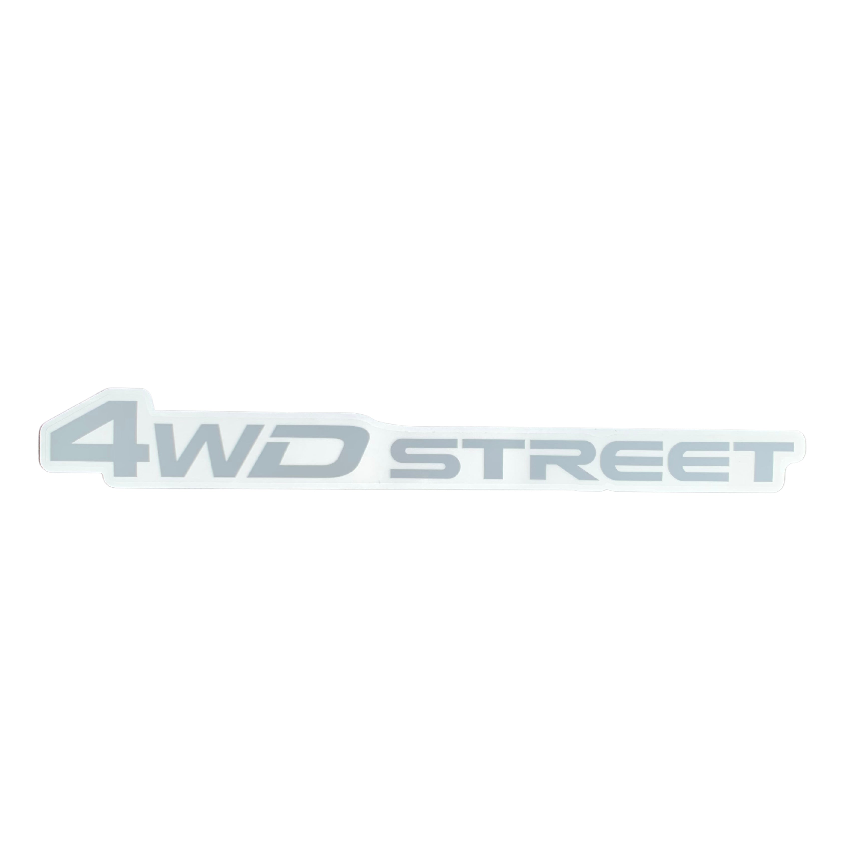 High-quality Honda Acty Replica Decals in OEM Grey displayed on a white background - Perfect for JDM Kei Van customization and upgrades