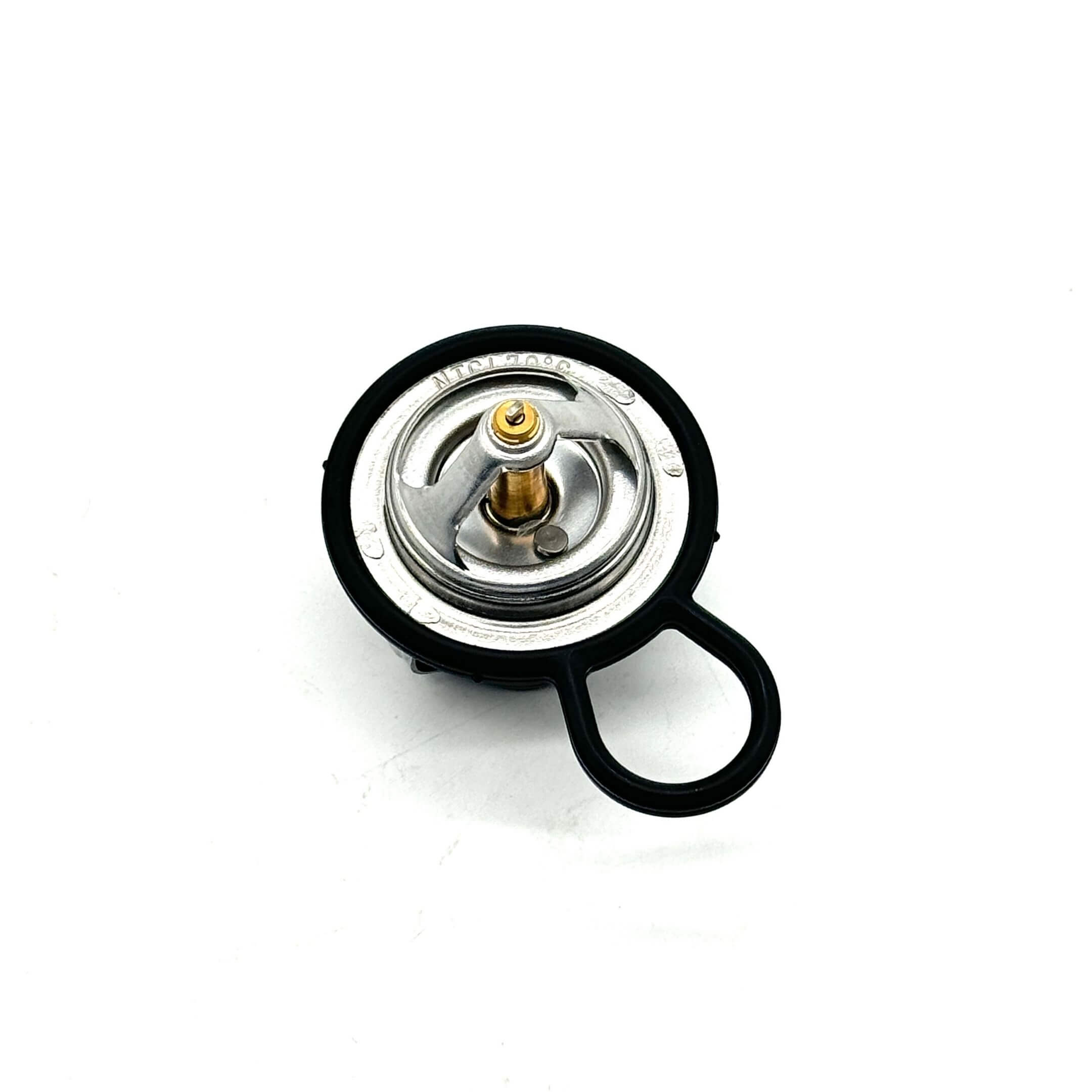 Thermostat for Honda Acty Truck HA8, HA9 models (2009-2022), featuring a silver and black design with a durable metal construction.