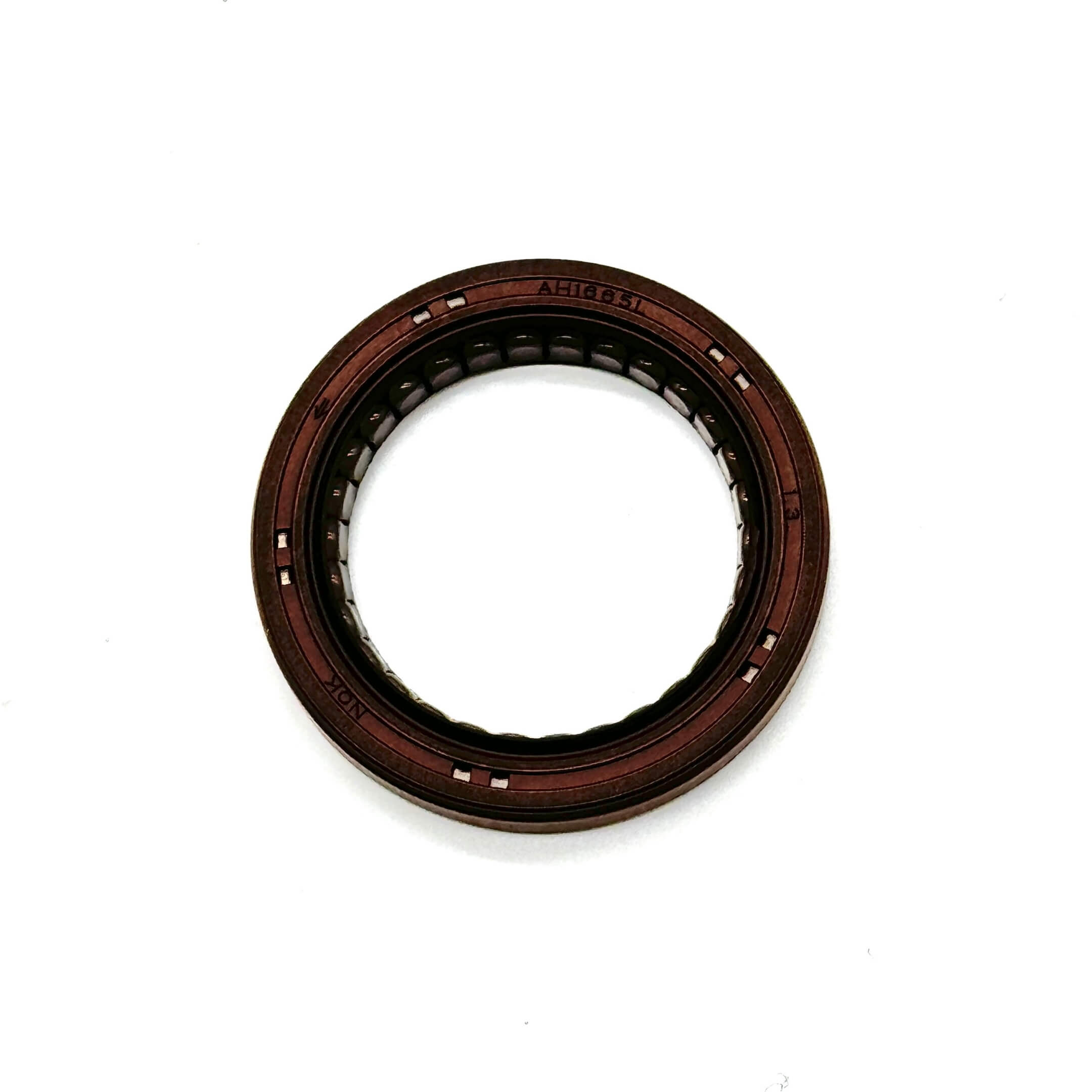 Brown oil seal for Honda Acty Truck HA8, HA9 models (2009-2022), featuring durable construction and precise fit.