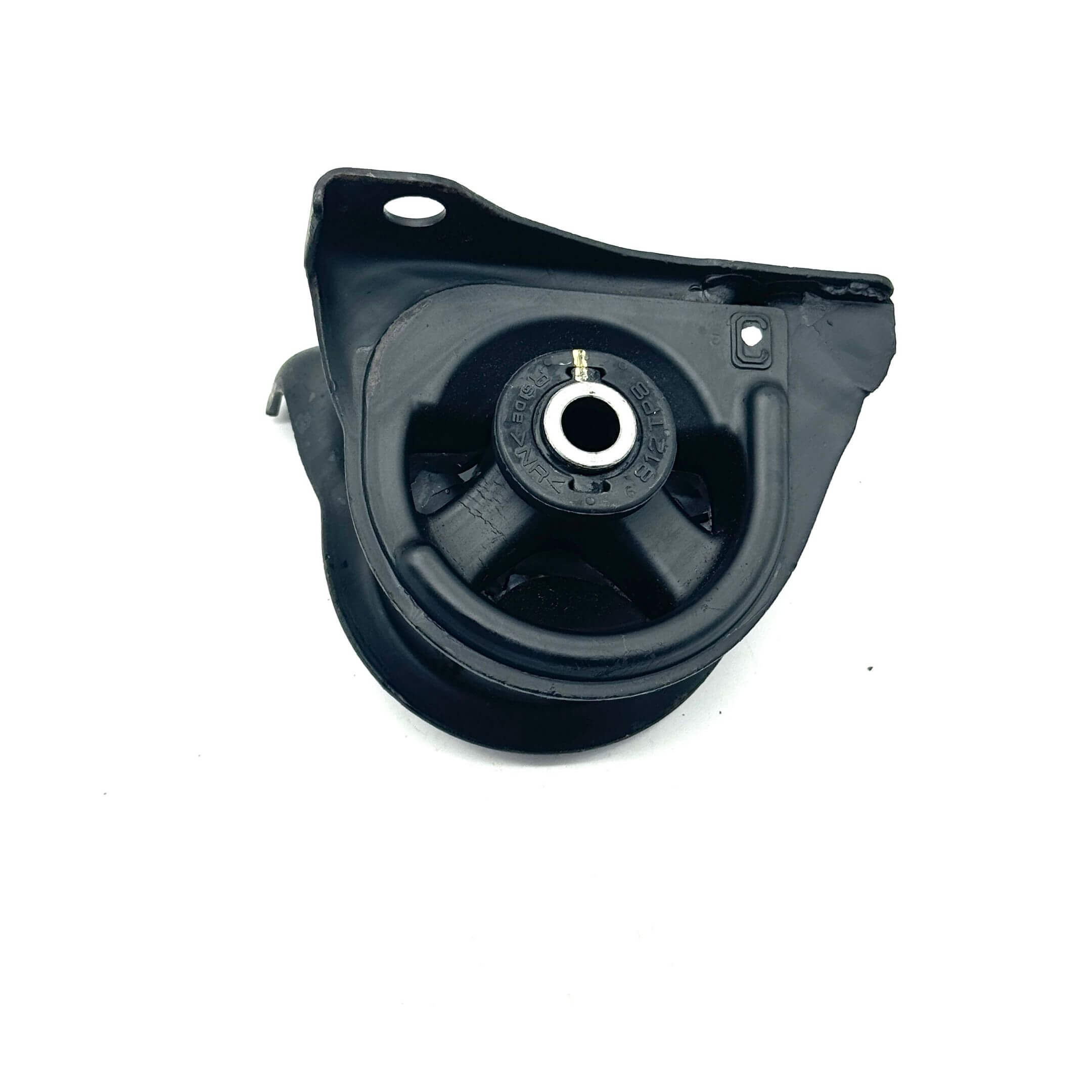 Engine Mount, Rear for Honda Acty Truck HA8, HA9 Models (2009-2022) in black, designed for manual transmission.